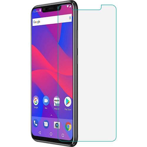 Alt View 11. SaharaCase - ZeroDamage Glass Screen Protector for BLU Vivo XI+ - Clear.