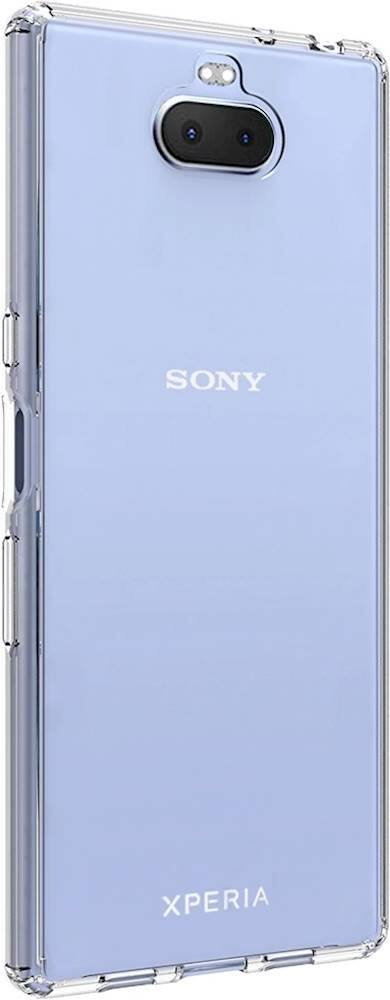 Angle. SaharaCase - Crystal Series Case for Sony XPERIA 10 Plus - Clear.
