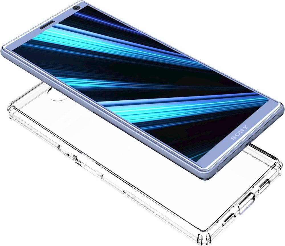 Alt View 15. SaharaCase - Crystal Series Case for Sony XPERIA 10 Plus - Clear.