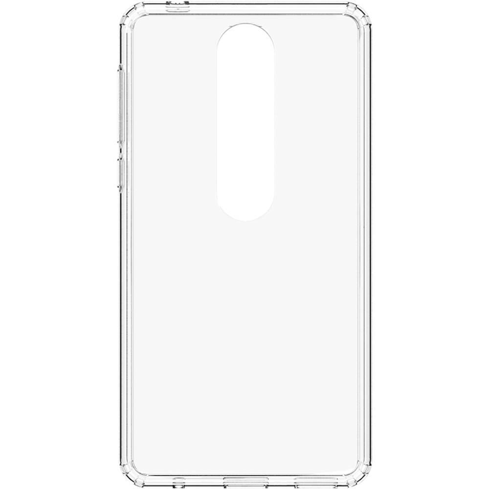 Alt View 3. SaharaCase - Crystal Series Case for Nokia 6.1 - Clear.