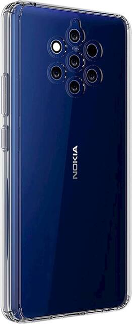 saharacase crystal series case for nokia 9 pureview clear