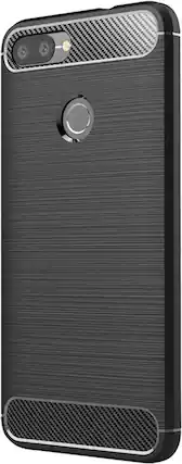 Front. SaharaCase - Classic Protective Case for ASUS ZenFone Max Plus M1 (ZB570KL) and ZenFone Max Plus M1 (ZB570TL) - Black.