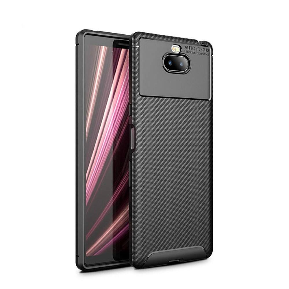 Alt View 1. SaharaCase - Case for Sony Xperia 10 - Black.