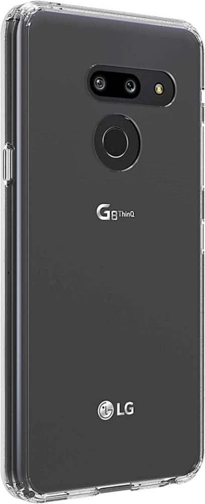 Front. SaharaCase - Crystal Series Case for LG G8 ThinQ - Clear.