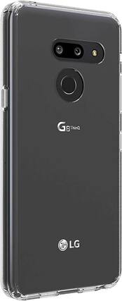 Front. SaharaCase - Crystal Series Case for LG G8 ThinQ - Clear.