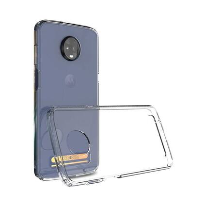 Angle. SaharaCase - Classic Protective Case for Motorola Moto Z3 Play - Clear.