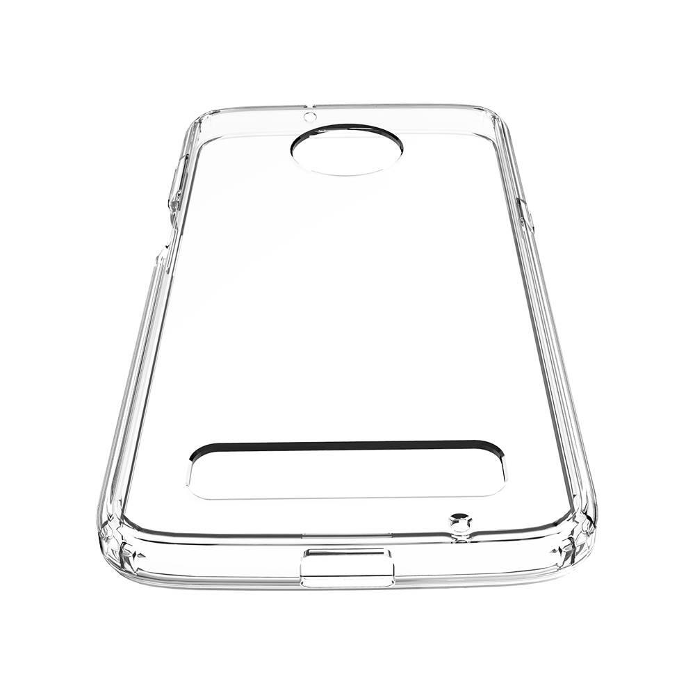 Alt View 13. SaharaCase - Classic Protective Case for Motorola Moto Z3 Play - Clear.