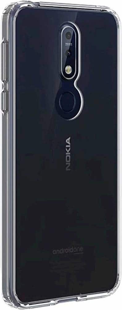 Angle. SaharaCase - Crystal Series Case for Nokia 7.1 - Clear.