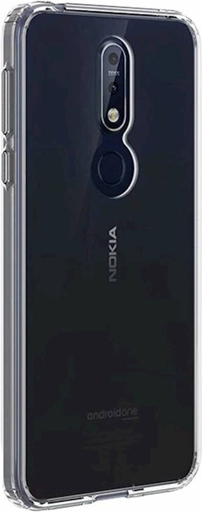 Angle. SaharaCase - Crystal Series Case for Nokia 7.1 - Clear.