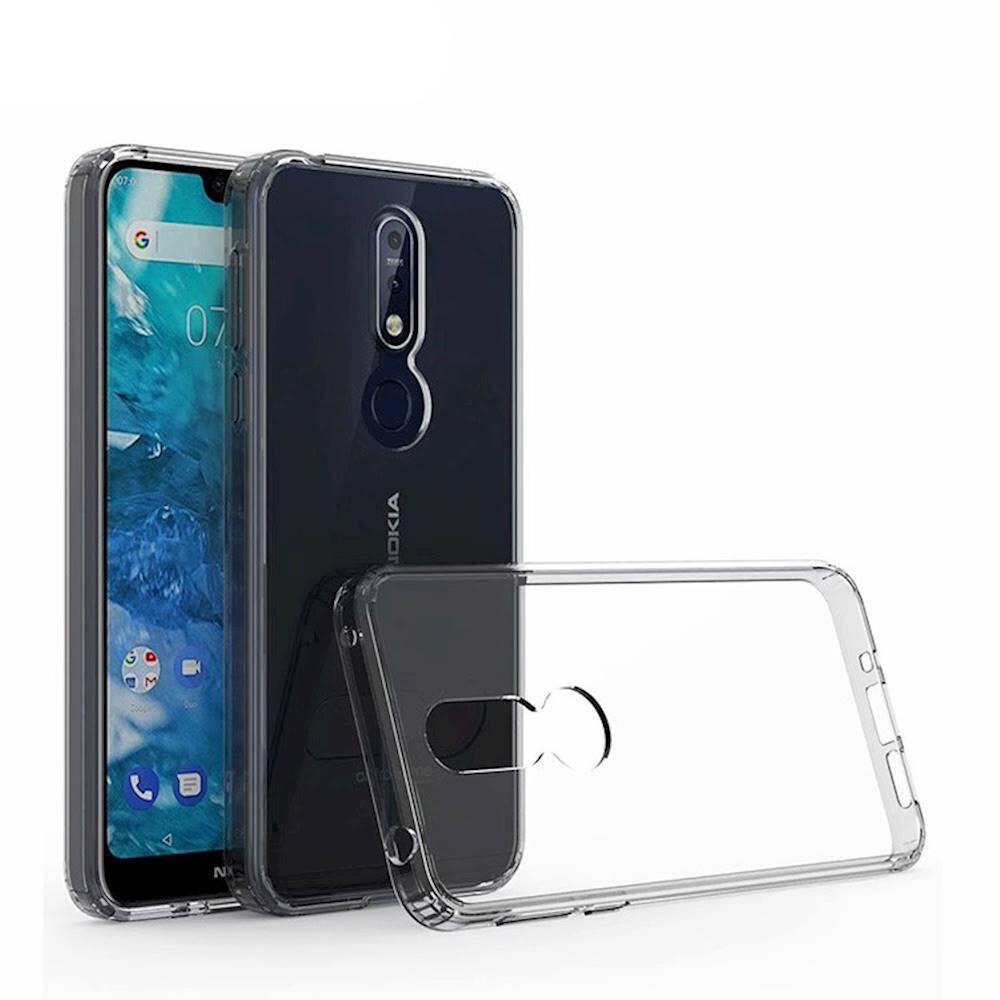 Alt View 15. SaharaCase - Crystal Series Case for Nokia 7.1 - Clear.
