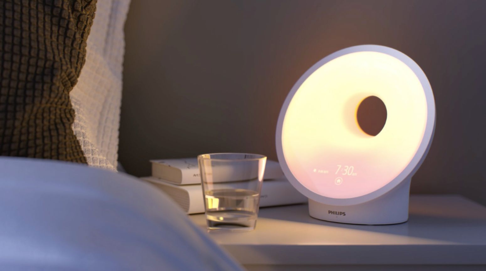 Philips Sleep and Wake-Up Light Therapy Lamp White HF3670/60 Best Buy