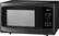 Front. Insignia™ - 0.9 Cu. Ft. Microwave - Black.