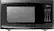 Left. Insignia™ - 0.9 Cu. Ft. Microwave - Black.