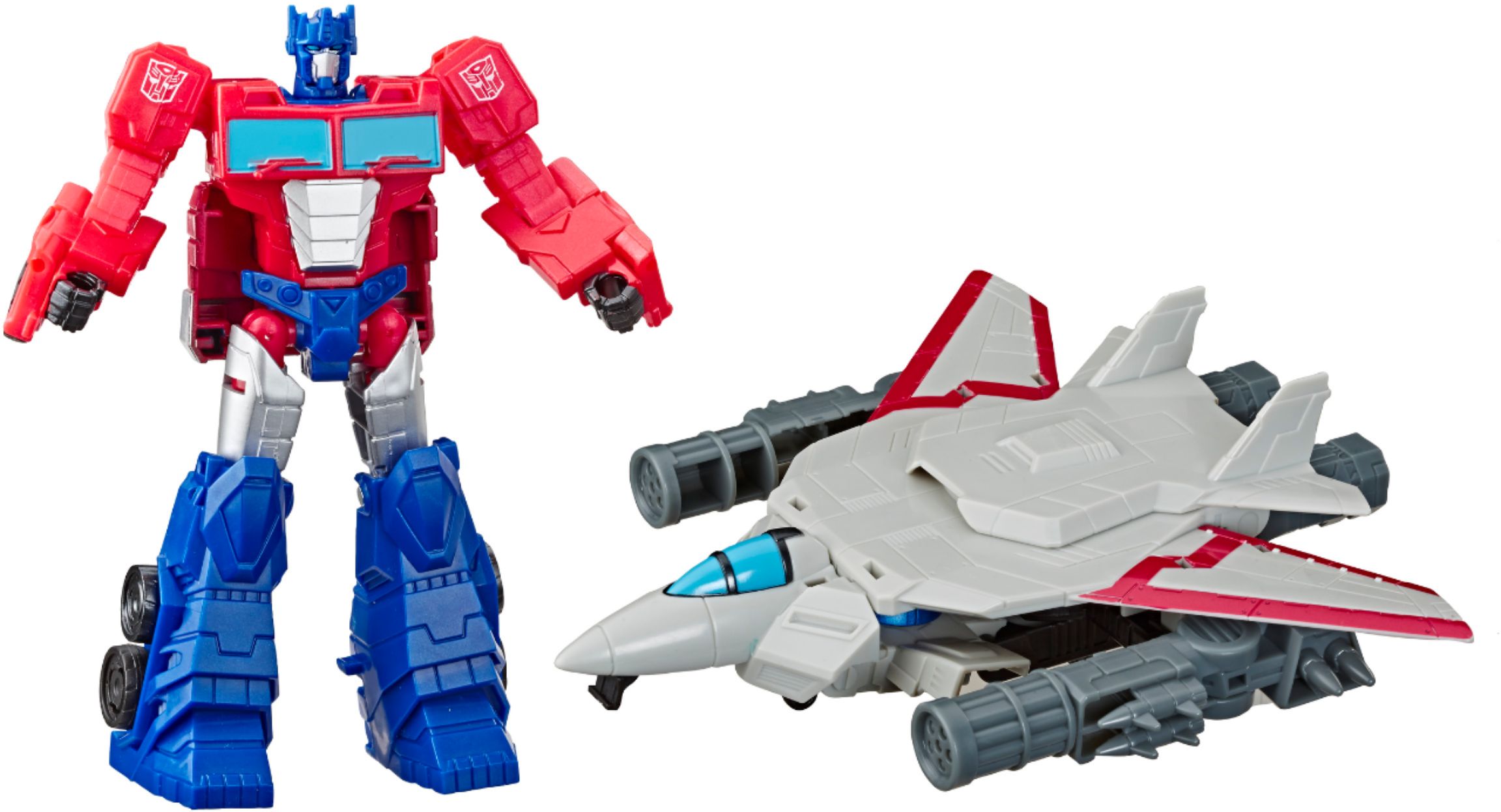 Hasbro - Transformers Cyberverse Spark Armor 5" Optimus Prime Action Figure - Styles May Vary