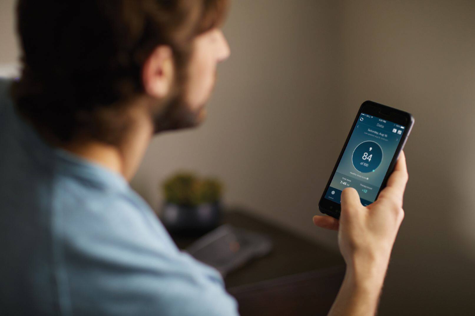 Alt View 19. Philips - SmartSleep Deep Sleep Headband (Medium) - Gray.