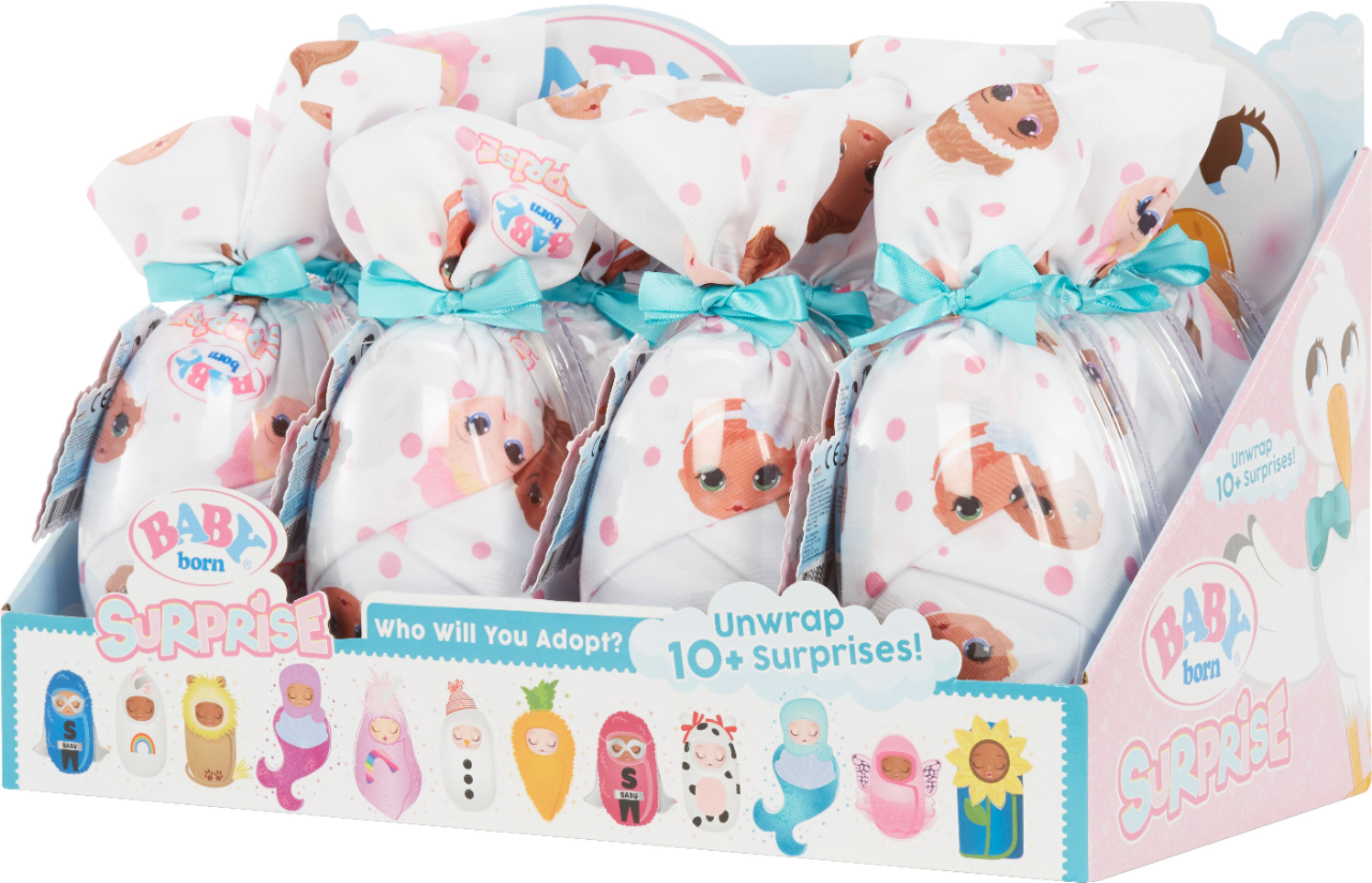 Left View: MGA Baby Born - Surprise Series 2 Doll - Styles May Vary