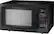 Left. Insignia™ - 1.1 Cu. Ft. Microwave - Black.