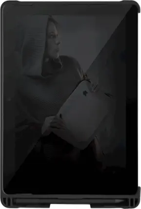 Front. STM - Dux Case for Microsoft Surface Go and Go 2 - Black.