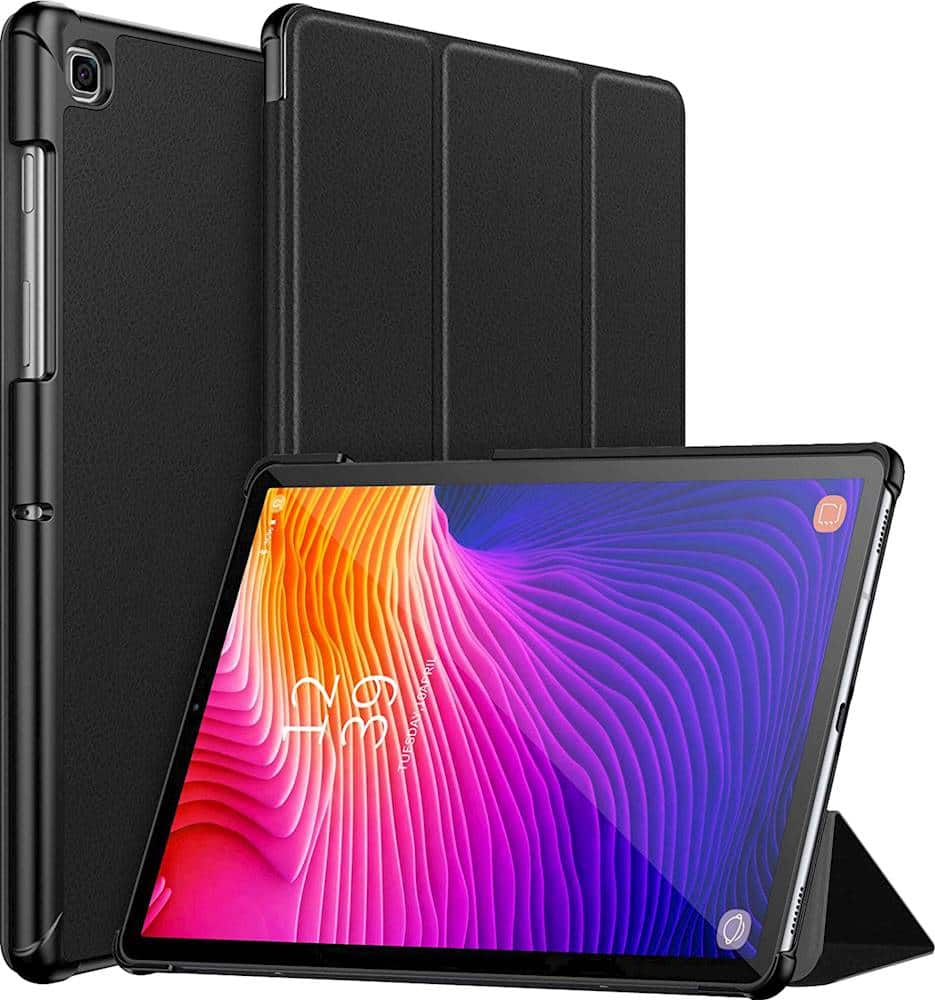 Alt View 13. SaharaCase - Folio Case for Samsung Galaxy Tab S5e - Black.