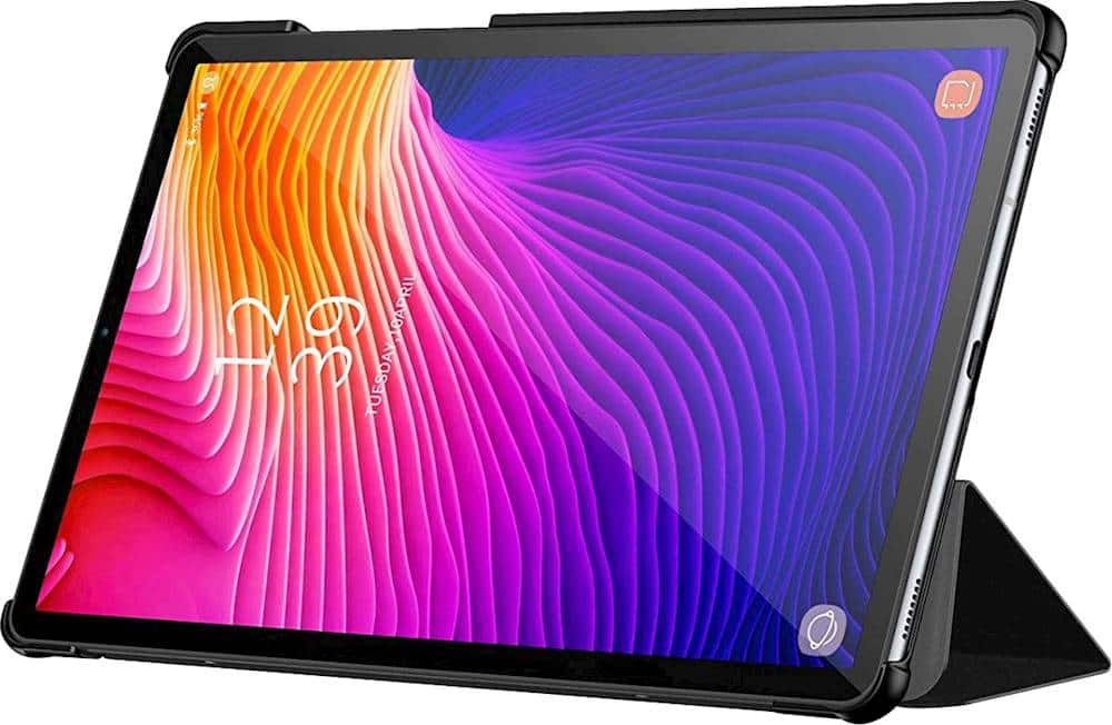 Alt View 15. SaharaCase - Folio Case for Samsung Galaxy Tab S5e - Black.