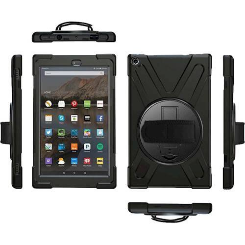 Alt View 16. SaharaCase - Protection Case for Amazon Kindle Fire HD 10 (2017/2019) - Black.