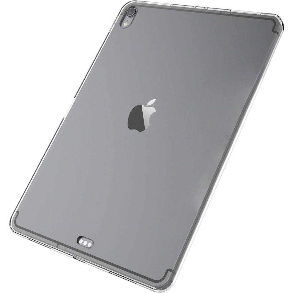 Left View: SaharaCase - Protection Case for Apple® iPad® Pro 12.9" (3rd Generation 2018) - Clear