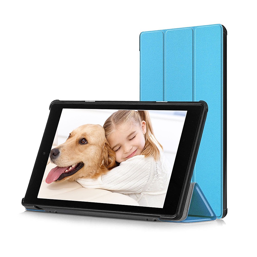 Angle View: SaharaCase - Custom Design Smart Folio Case for Apple® iPad® Pro 11" - Puppy Blue