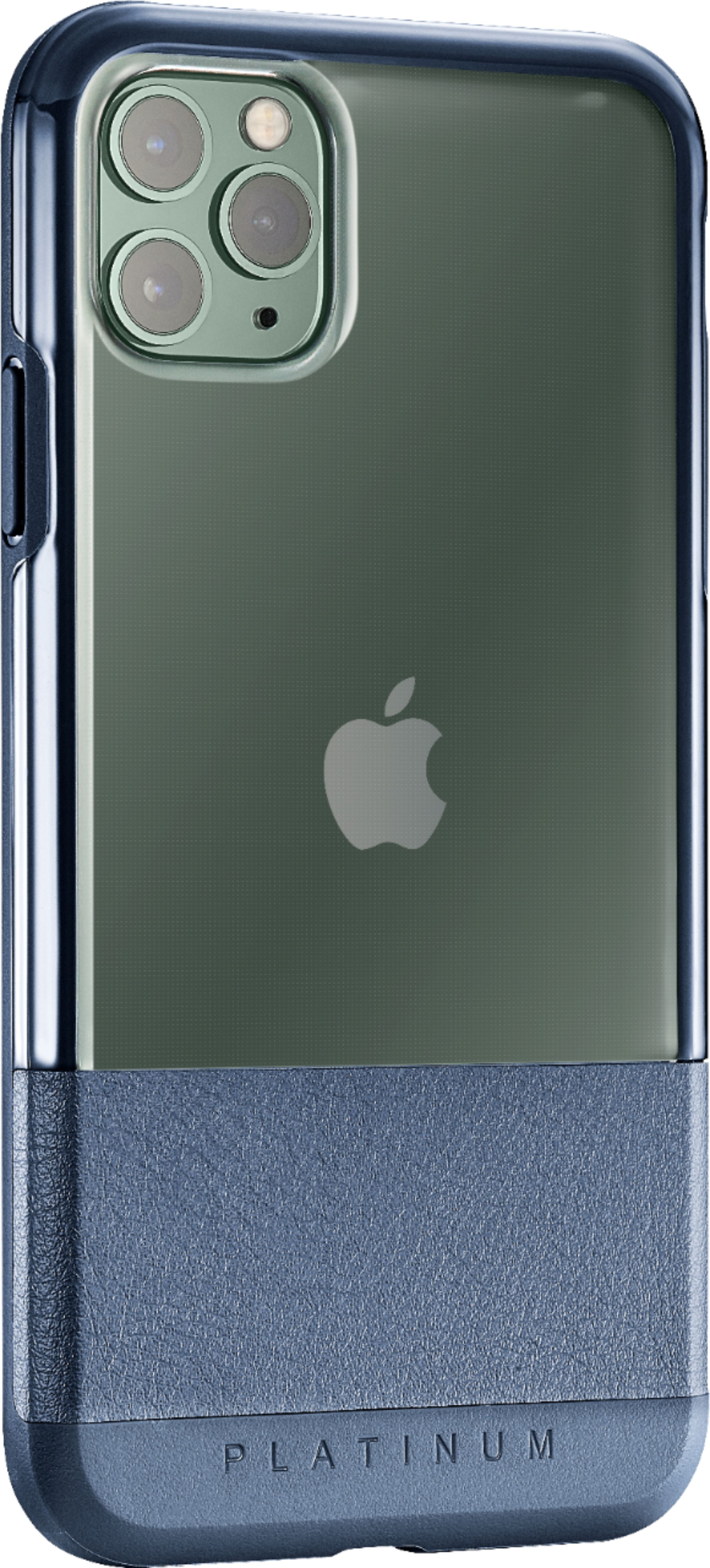 Best Buy Platinum Case For Apple Iphone 11 Pro Max Midnight Navy With Clear Accents Pt Maxilphmn