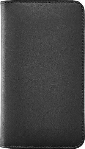 Platinum™ - Leather Folio Case for Apple® iPhone® 11 - Black