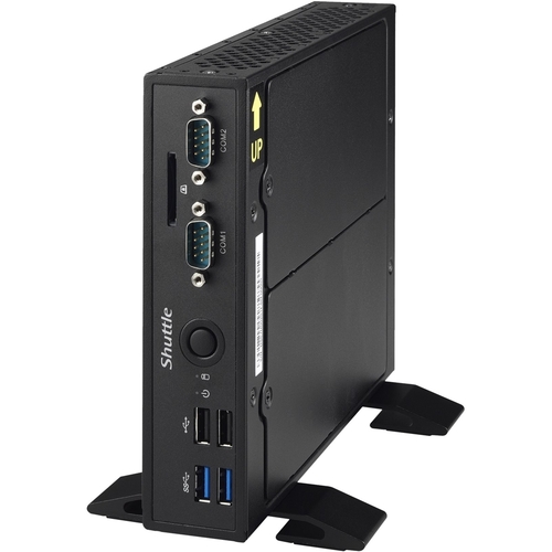 Shuttle - XPC slim Barebone Desktop - Intel Core i3 - Black