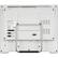 Back. Shuttle - XPC 15.6" Touch-Screen Barebone All-In-One - Intel Celeron - White.