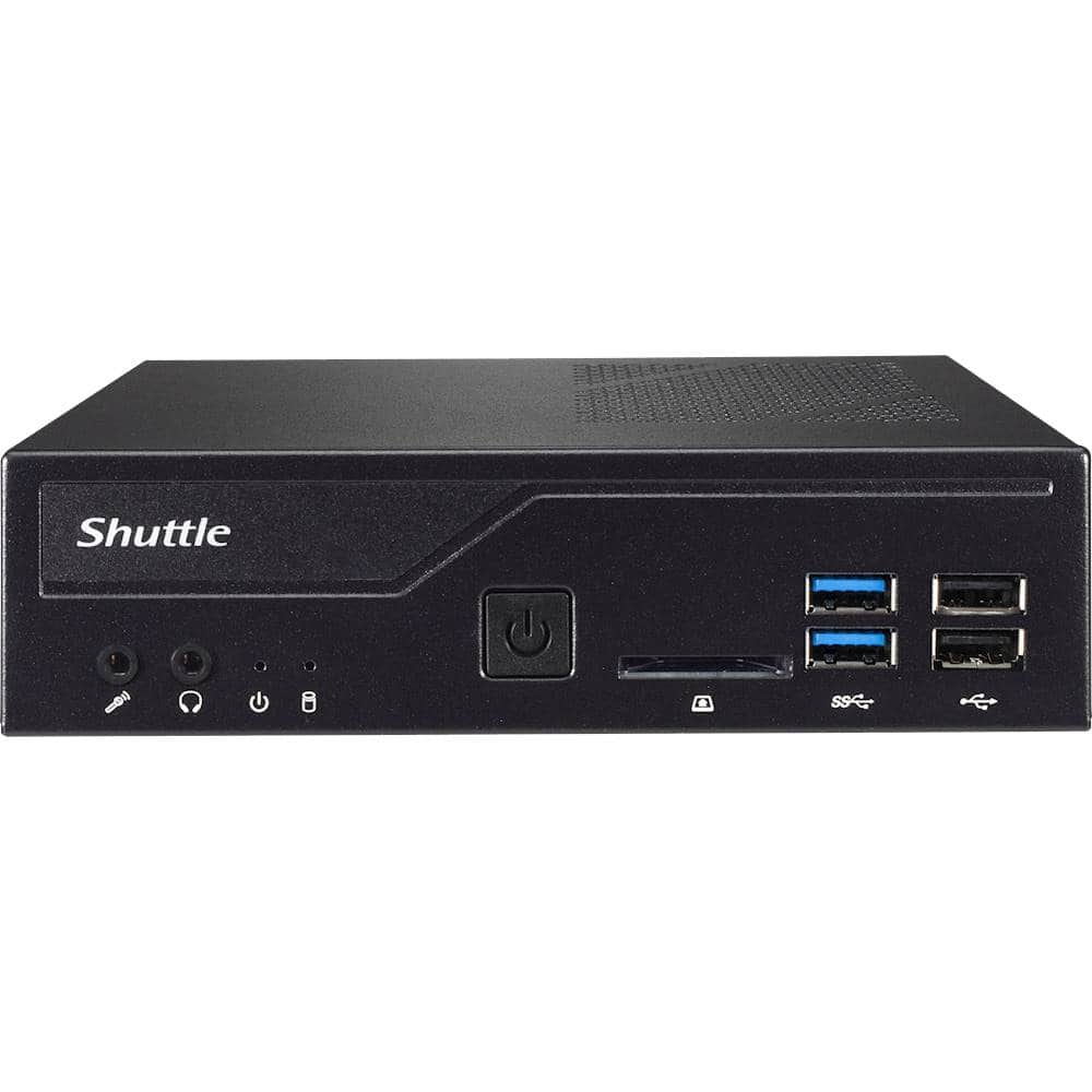Shuttle - XPC Slim DH310V2 Barebone Desktop - Black - Alt_View_Zoom_11