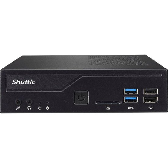 Shuttle – XPC Slim DH310V2 Barebone Desktop – Black
