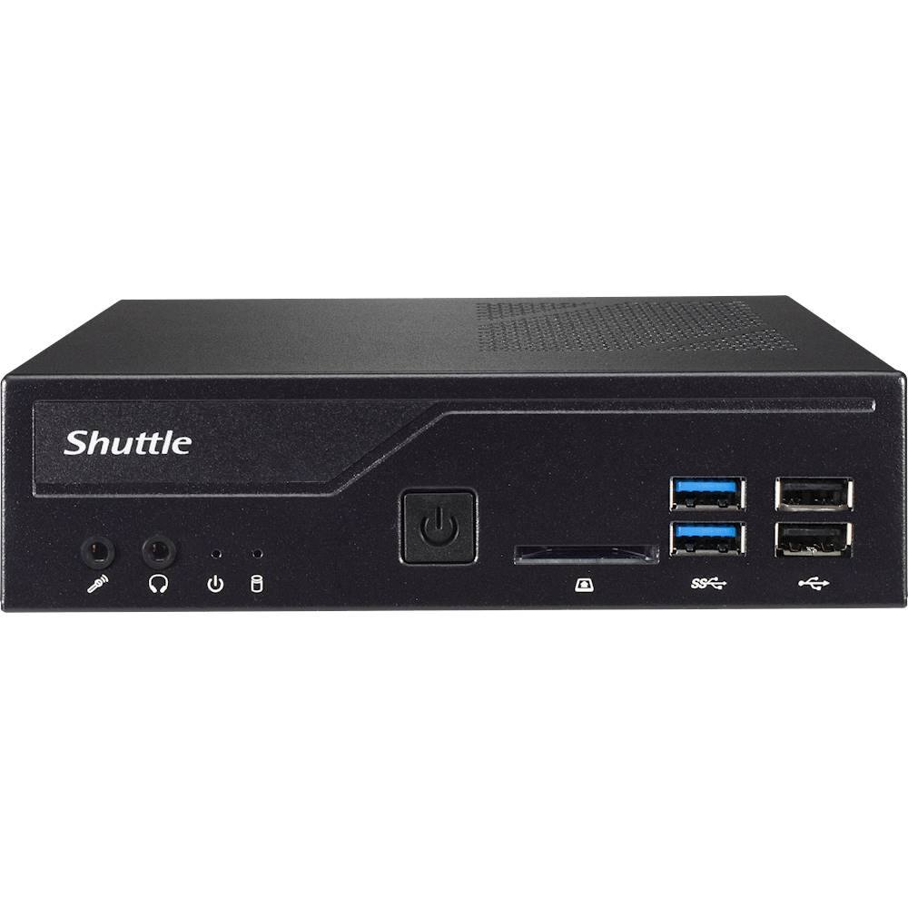 Alt View 11. Shuttle - XPC Slim DH310V2 Barebone Desktop - Black.