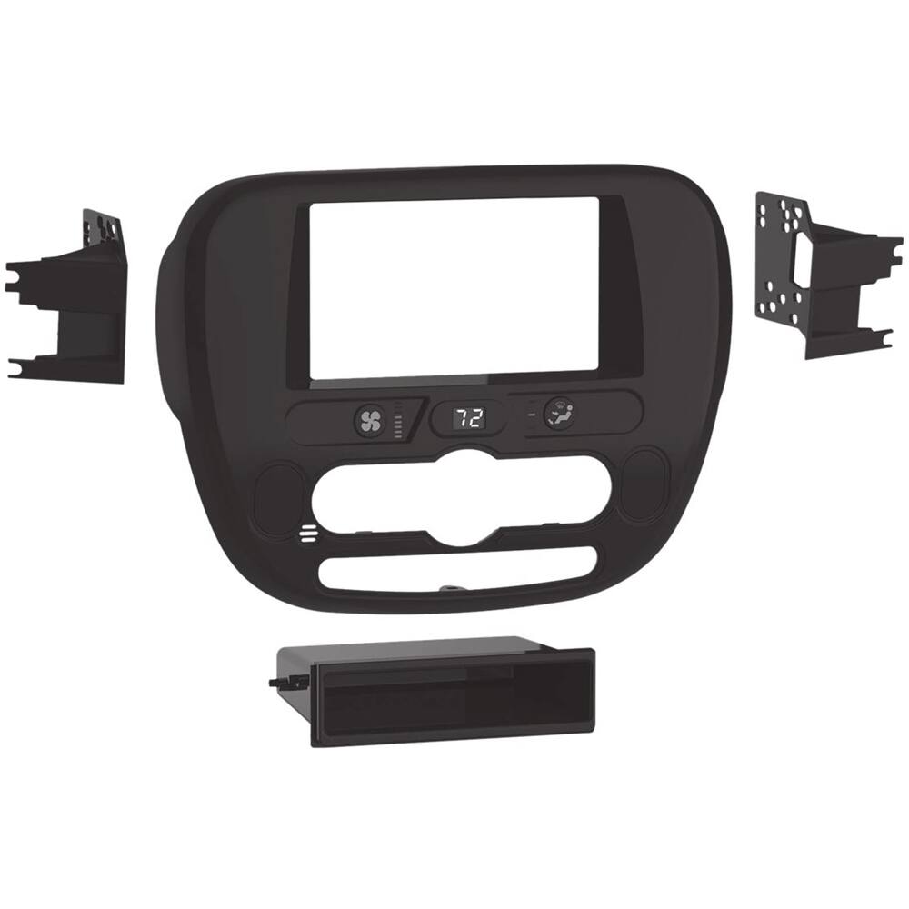 Left. Metra - Dash Kit for Select 2017-2019 Kia Soul Vehicles - Gloss Black.