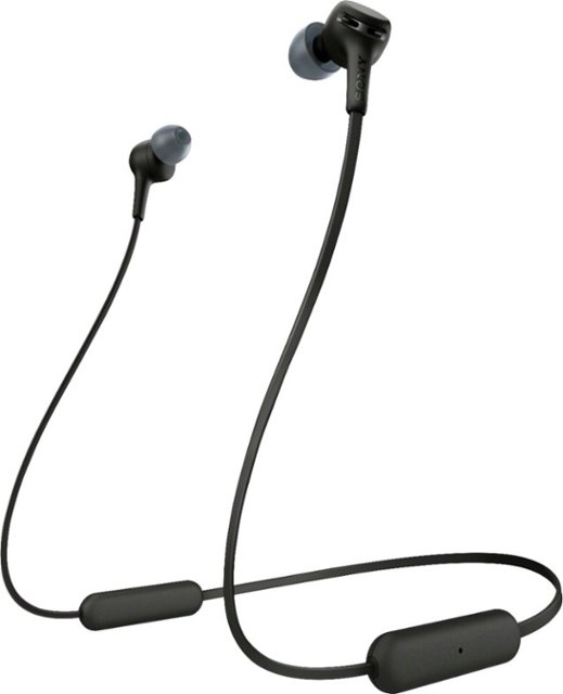 Front Zoom. Sony - WI-XB400 Wireless In-Ear Headphones - Black.