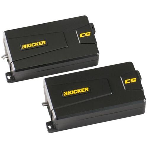 Alt View 11. KICKER - CS Series 6" x 9" 2-Way Car Speakers with Polypropylene Cones (Pair) - Black.