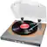 Front. ION Audio - PREMIER LP Bluetooth Stereo Turntable - Natural.