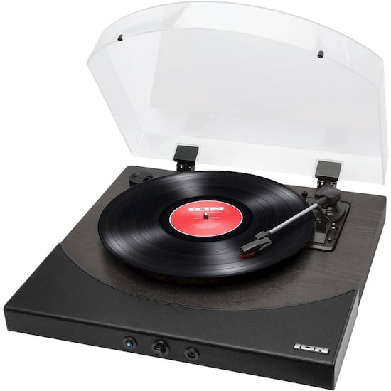 Ion Audio Premier Lp Bluetooth Stereo Turntable Black Premierlpbk Best Buy