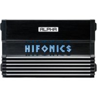Hifonics - ALPHA 1000W Class D Bridgeable 2-Channel Amplifier with Variable Crossovers - Black - Front_Zoom