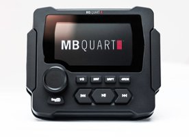 MB Quart - In-Dash Digital Media Receiver - Built-in Bluetooth - Black - Front_Zoom