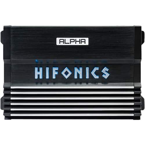 Hifonics - ALPHA 800W Class D Bridgeable Multichannel Amplifier with Variable Crossovers - Black - Front_Zoom
