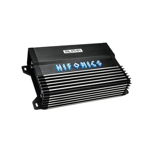 Alt View 11. Hifonics - ALPHA 800W Class D Bridgeable Multichannel Amplifier with Variable Crossovers - Black.
