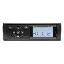 MB Quart - In-Dash Digital Media Receiver - Built-in Bluetooth - Black