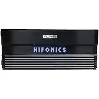 Hifonics - ALPHA 2000W Class D Digital Mono Amplifier with Variable Low-Pass Crossover - Black - Front_Zoom