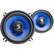 Alt View 12. Hifonics - Alpha 5-1/4" 2-Way Car Speakers with Woven Glass Fiber Composite Cones (Pair) - Blue/Black.