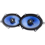 Front Zoom. Hifonics - Alpha 5" x 7" 2-Way Car Speakers with Woven Glass Fiber Composite Cones (Pair) - Blue/Black.