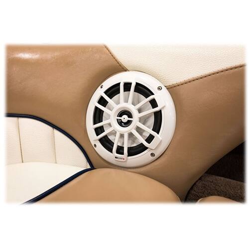 Alt View 14. MB Quart - NAUTIC 6-1/2" 2-Way Marine Speakers with Composite Polypropylene Cones (Pair) - White.