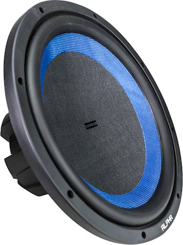 Best Buy: Hifonics Alpha Dual-Voice-Coil 8-Ohm Subwoofer Blue/Black HAW15D4