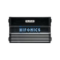 Hifonics - ALPHA 1200W Class D Digital Mono Amplifier with Variable Low-Pass Crossover - Black - Front_Zoom